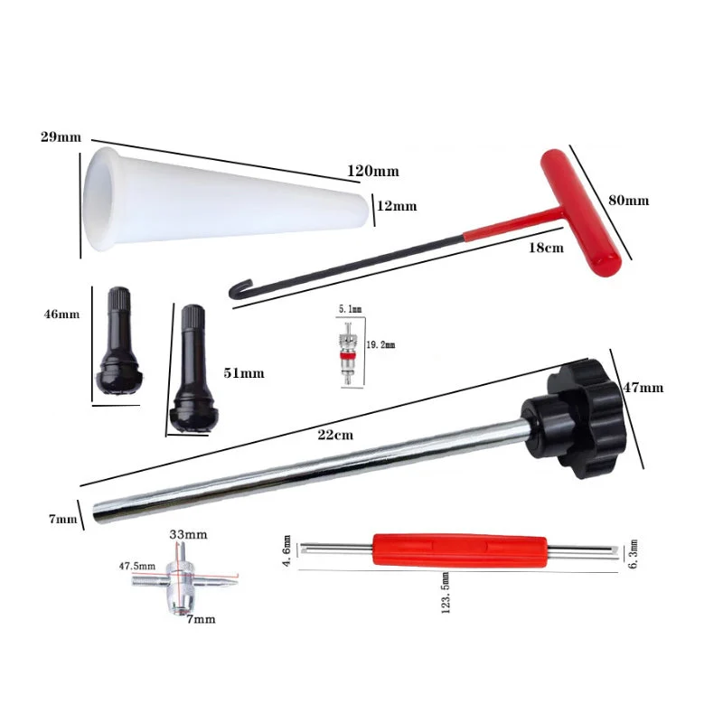 🔥Hot Sale🔥Quick Change Car Tire Valve Tool Kit - Image 7
