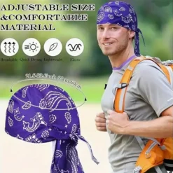 Alternative view of Classic Biker & Sports Headwrap