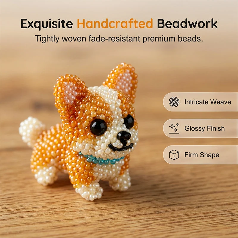 Colorful Beaded 3D Dog Model Kit - Image 22