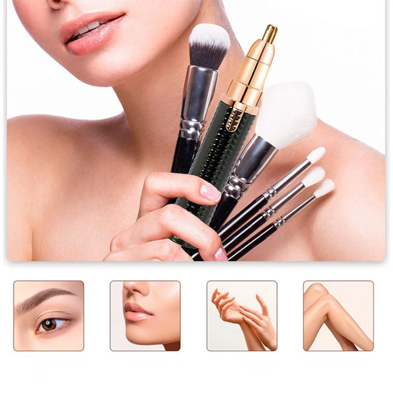 βοΈ 2026 Sale β Over 38,000 Sold!π₯ Portable Electric Eyebrow Trimmer β Interchangeable Heads πͺ - Image 2