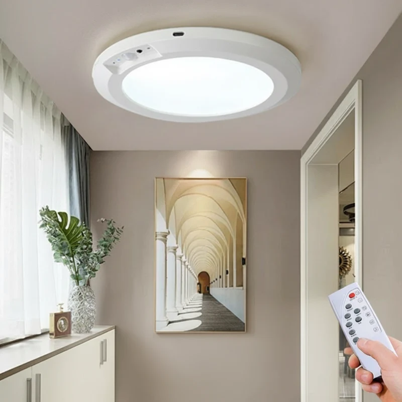 β¨ Rechargeable Motion Sensor Ceiling Light β Auto-On/Off, Magnetic Mount & Waterproof for Closet, Stairs, Garage & Balcony π¦π‘ - Image 9