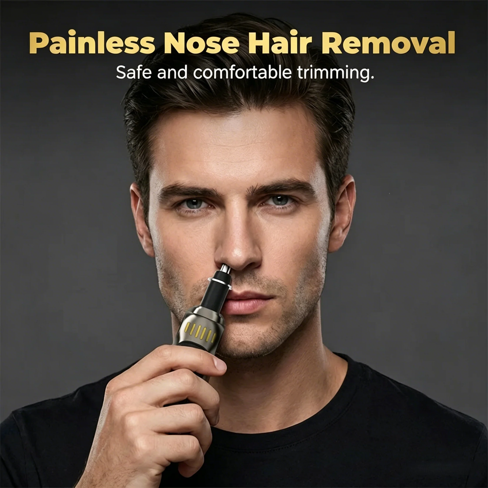 ⏳LIMITED TIME: 50% OFF! 🏆Luxe 3-in-1 Professional Men’s Grooming Set – T-Blade Trimmer, Foil Shaver & Nose Trimmer – With LED Display & USB Rechargeable - Image 3