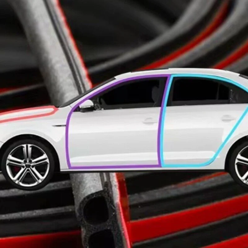Self-Adhesive Car Door Rubber Sealing Strip - Image 4
