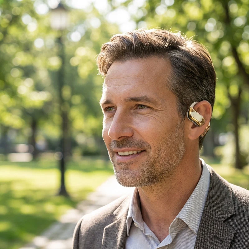 ⏳Limited time offer!🎧 Open-ear headphones with 72-hour battery life, secure fit for workouts and commutes ✨ - Image 7