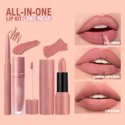 Long-Lasting & Waterproof Matte Lipstick Set