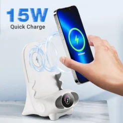 Alternative view of 🔥50% OFF🔥Mini Chair Wireless Fast Charger Multifunctional Phone Holder