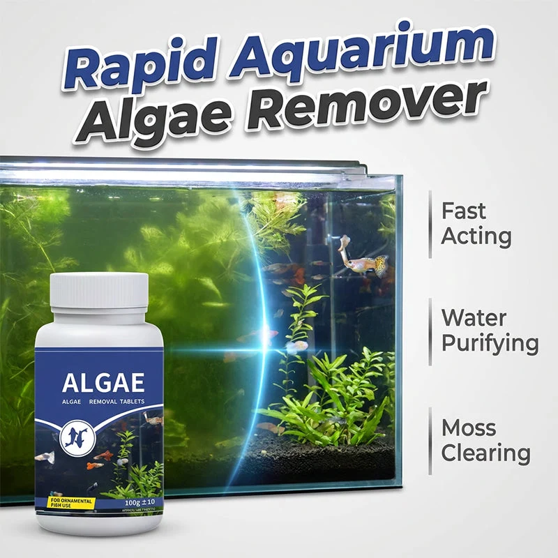 Fish Tank Algae Remover Tablets for Clear Water