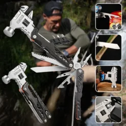 Alternative view of Multitool Outdoor Portable Adjustable Wrench