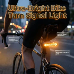 Alternative view of Wireless Bike Turn Signal Light