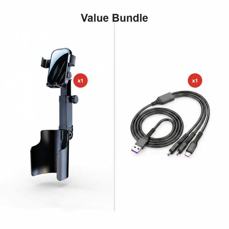⭐2026 New Arrival💥HOT SALE🥳🧲Car Cup Holder Phone Mount – 360° Adjustable, Strong N52 Magnet, One-Hand Operation, Fits All Phones, Stable Magnetic & Clamp Models for Safe Driving - Image 15