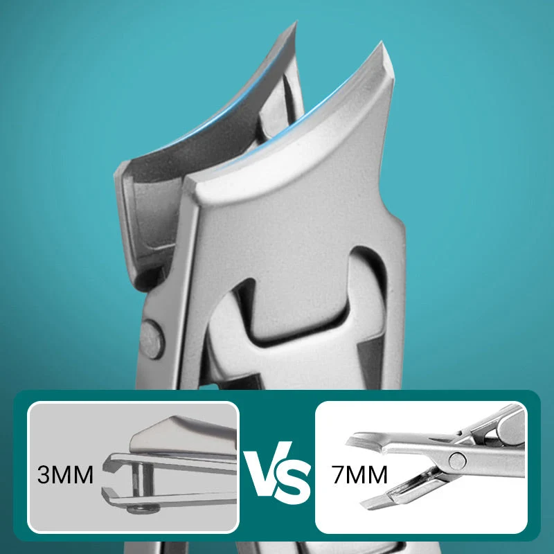 Ultra Thin Slanted Mouth Nail Clippers - Image 2