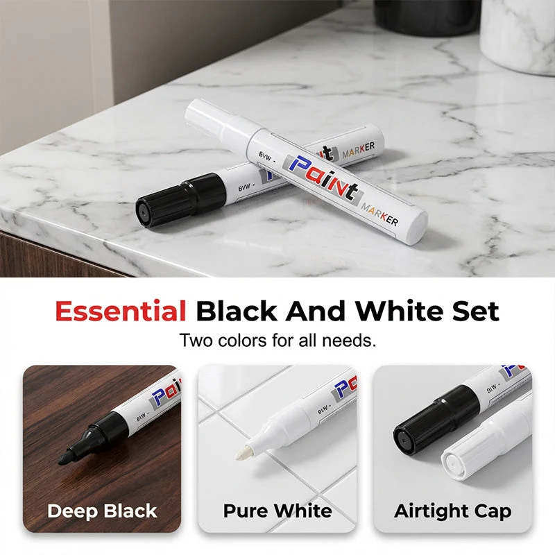 Waterproof Oil-Based Paint Marker for Ceramic - Image 9