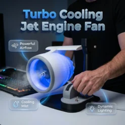 Desktop Vortex Engine with Cool