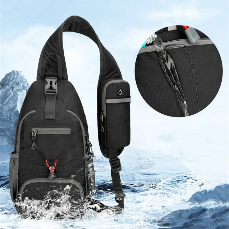π 50% OFF NOW! π§ Men's Outdoor Sling Bag β Multi-Pocket, Water-Resistant & Breathable β Perfect for Travel & Daily Use β¨ - Image 6