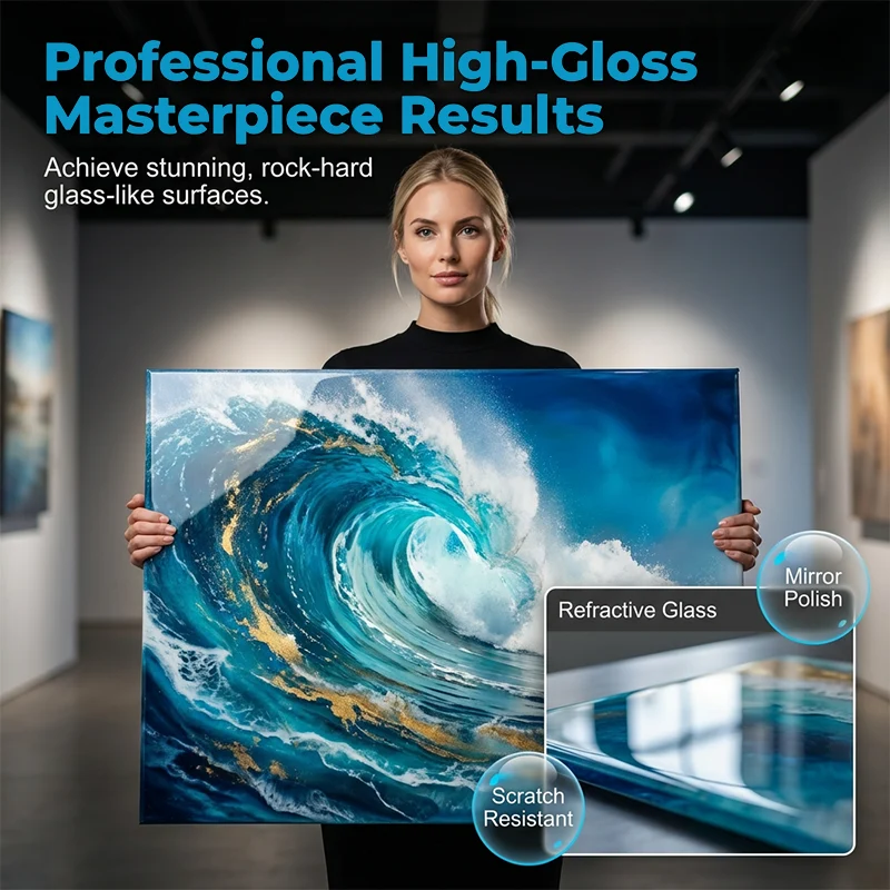 Crystal Clear Epoxy Resin Kit - Image 8