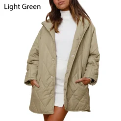 Alternative view of 🌸Autumn sale🌸Limited time 50% DISCOUNT💕Women's Winter Trendy Lightweight Hooded Quilted Jacket