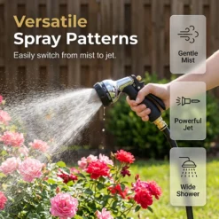 Alternative view of Heavy-Duty Metal Garden Hose Nozzle Sprayer