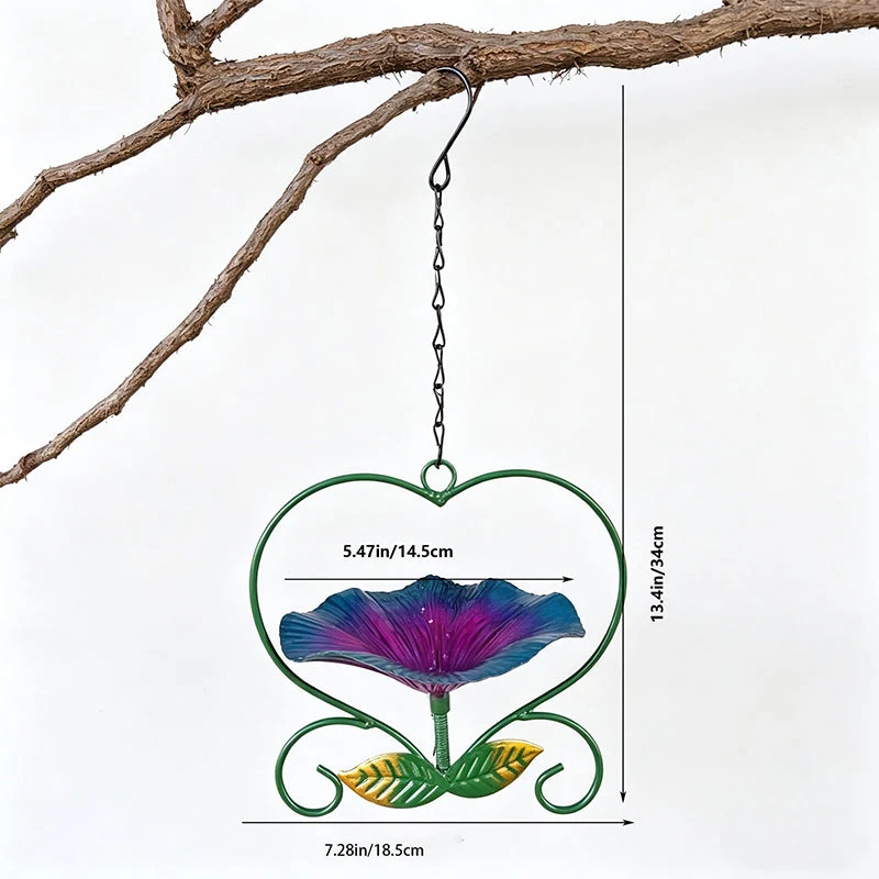 Outdoor Hanging Heart-Shaped Bird Feeder - Image 8