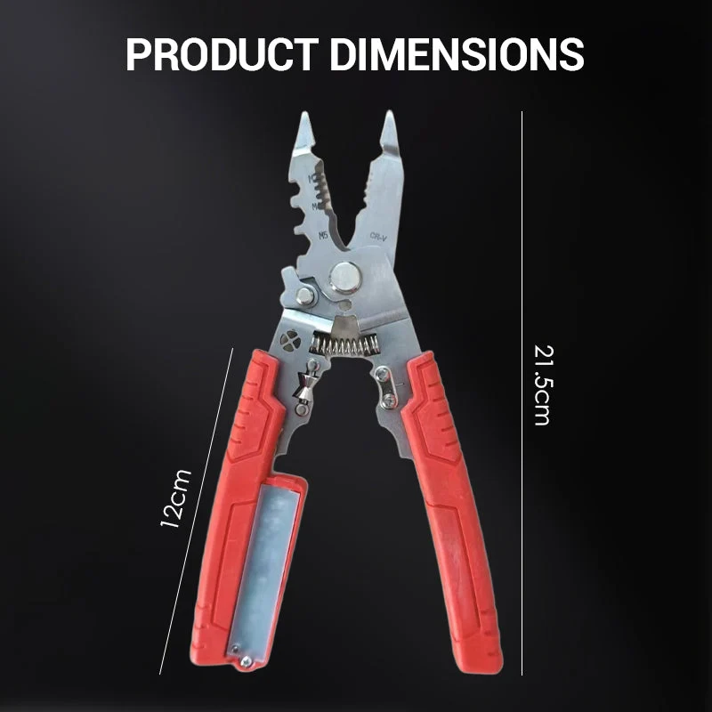Wire Crimper Stripper with Voltage Detector - Image 4