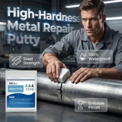 High Hardness Metal Repair Putty Set Quick Drying AB Epoxy Clay