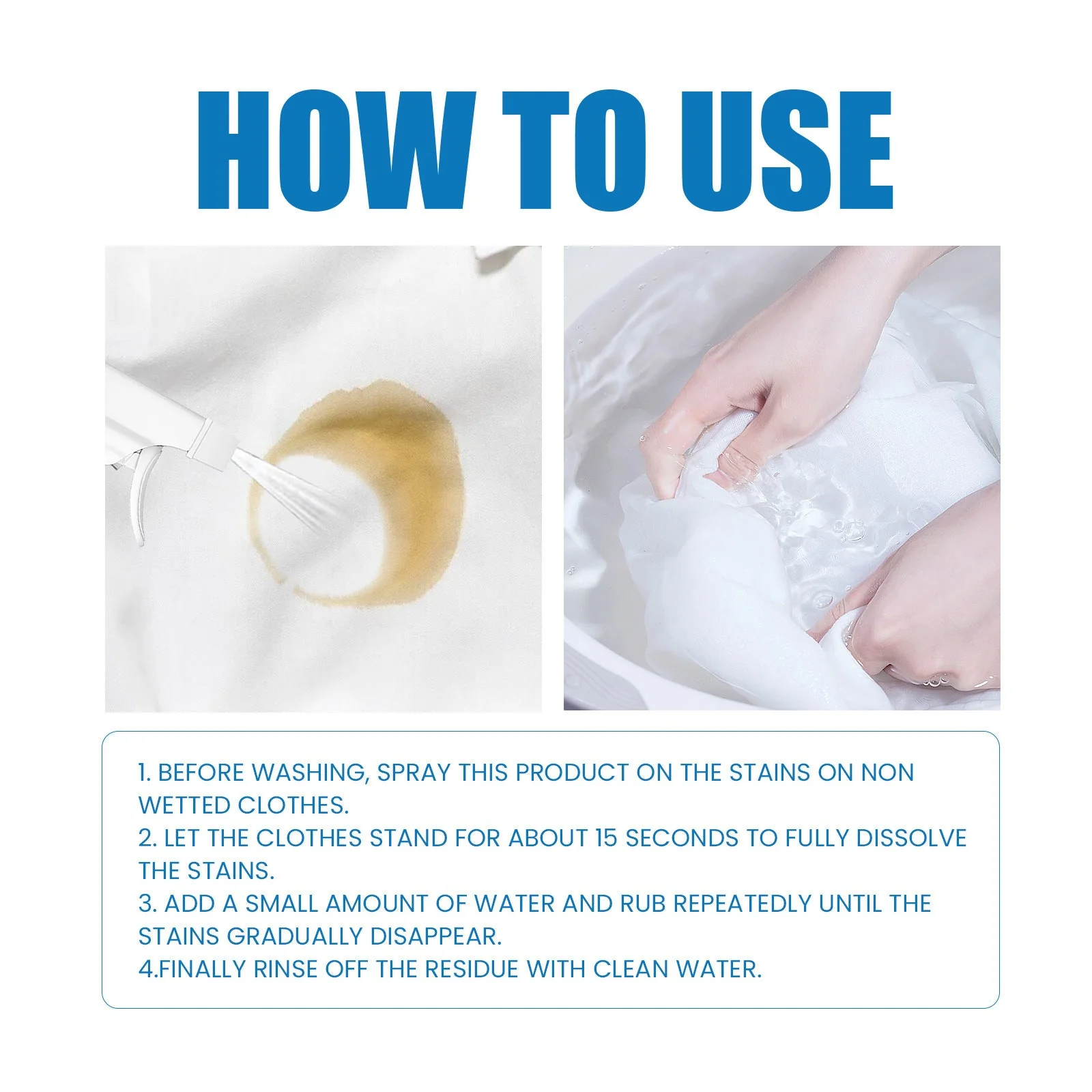 Powerful Laundry Stain Remover Spray - Image 7