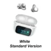 🔥🎧Ear Clip-on Smart Color Screen Intelligent Translation Headset🎧（Only 24 hours left in the campaign） - White, Standard Version