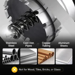 Alternative view of 🔥Limited Time 50% Off 🔥 Carbide-Tipped Hole Cutter for Metal
