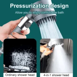 Alternative view of ⏳Limited-time 50% off⏰Multi-functional High Pressure Shower Head Set