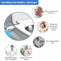 Alternative view of 🚽 50% OFF NOW! 🚿 Non-Electric Dual Nozzle Bidet – Hygienic Self-Washing, Adjustable Water Pressure & Easy Installation Kit 🛠️