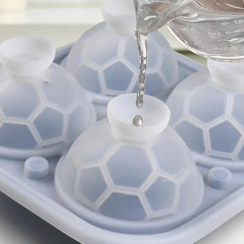 π’π’50% OFF!! β° Silicone Soccer Ball Ice Cube Tray β 5.5 cm Cubes, Slow-Melting, Leak-Proof Design, 4 Colors, Perfect for Game Nights & Cocktails π₯ - Image 11