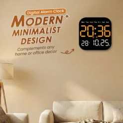 🔥HOT SALE 49% OFF⏰Multifunctional Digital Alarm Clock for Home & Office