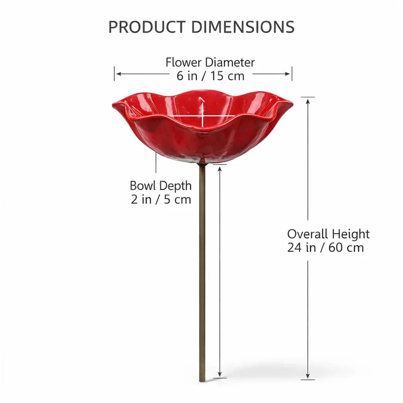💖🎁2026 Mother's Day Gifts 50% Off--🎁Handmade Metal Flower Garden Stake🐦 - Image 9