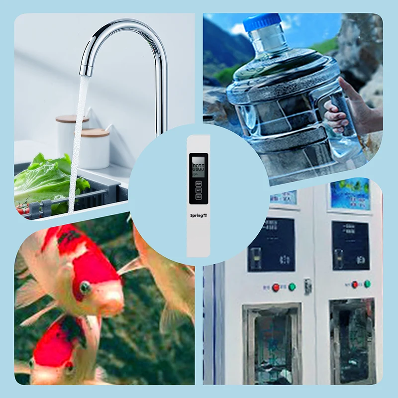 π§ 3-in-1 TDS Water Quality Tester - Measures pH, Chlorine, and Hardness with LCD Display for Pools and Aquariums ππ± - Image 6