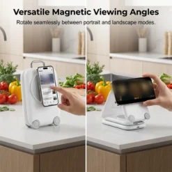 Alternative view of 3-in-1 Foldable Magnetic Wireless Charger Stand