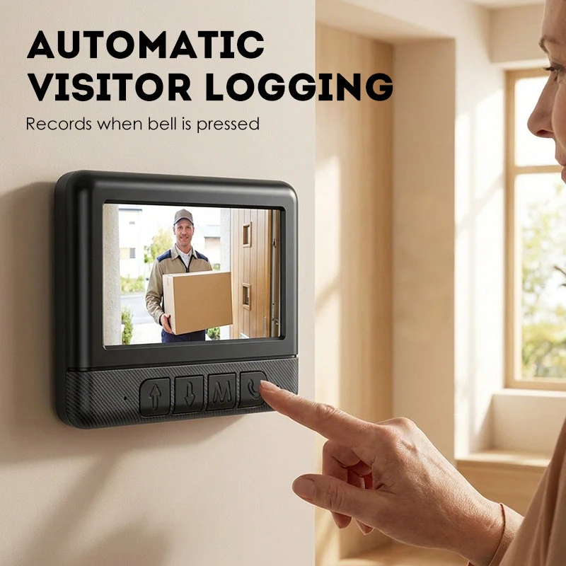 ⏳Limited-time 50% off⏰Wireless Smart Video Doorbell with Display Screen📹 - Image 3