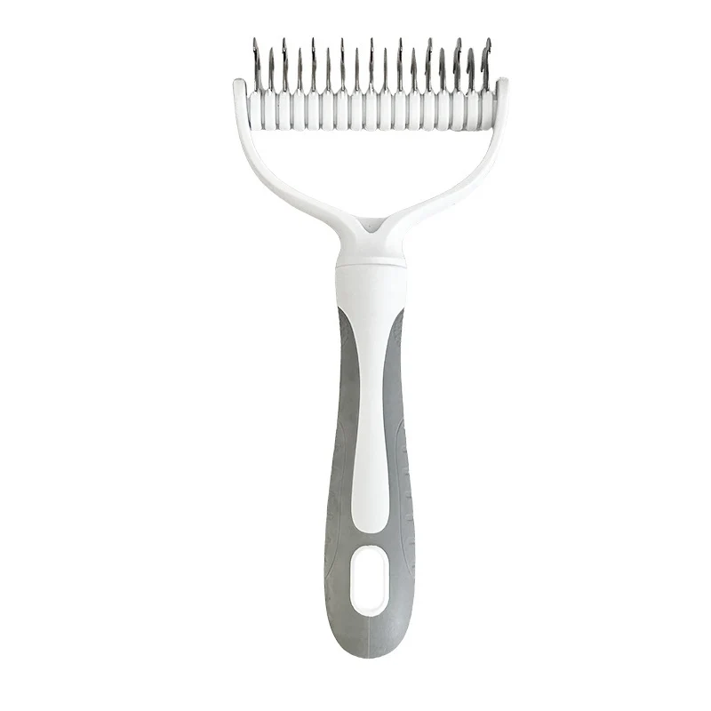 Dual-Sided Pet Grooming Rake - Image 12