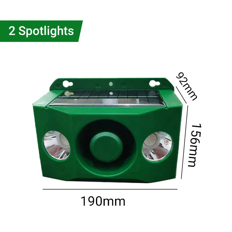 Beast Repellent Solar Warning Lights with Loud Volume - Image 9