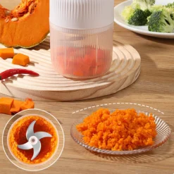 Cordless Electric Garlic Chopper & Mincer