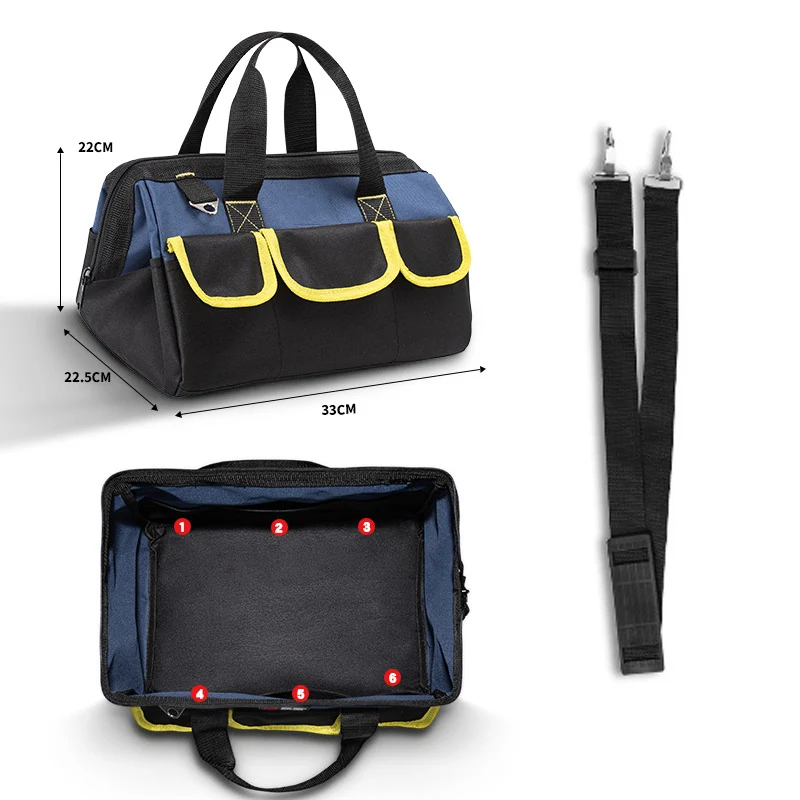 Heavy Duty Tool Bag with Shoulder Strap - Image 12