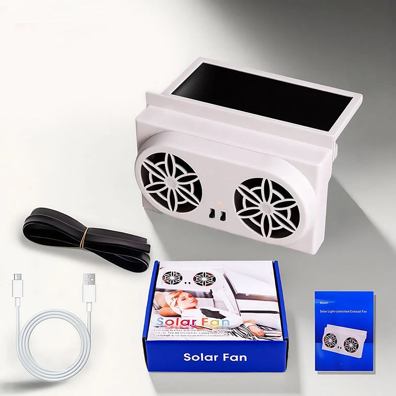 Solar Powered Car Ventilator Fan - Image 9