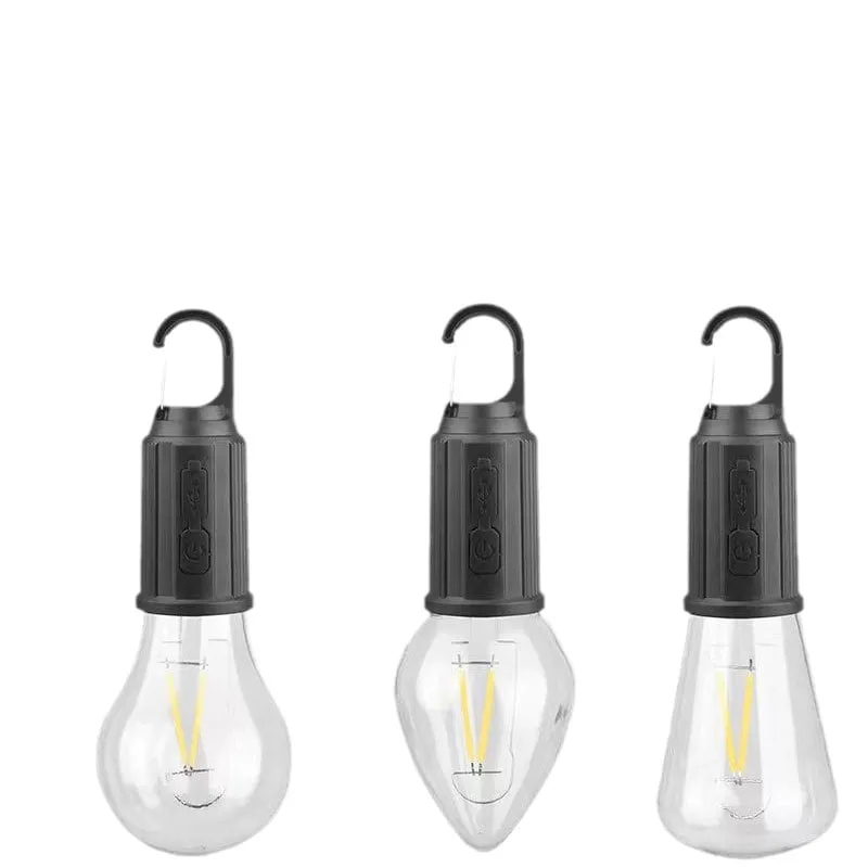 🔥🔥🔥Outdoor Camping Hanging Type-C Charging Retro Light Bulb Lighting Decoration - Image 4