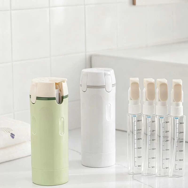 π§΄ 50% OFF NOW! π 4-in-1 Travel Dispenser Bottles β Leak-Proof, Refillable & TSA Approved - Image 8