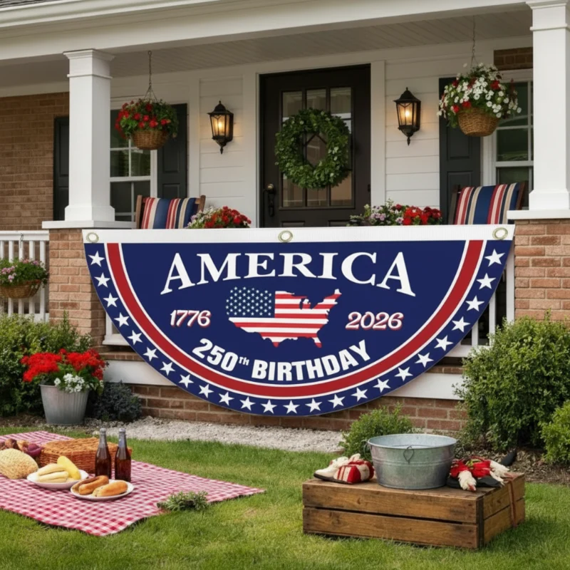 🔥2026 Hot Sale 50% OFF💥250th Anniversary USA Fan Flag