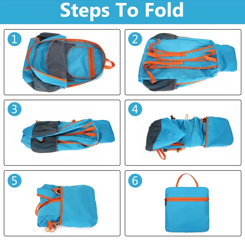 Foldable Waterproof Camping Backpack - Image 4