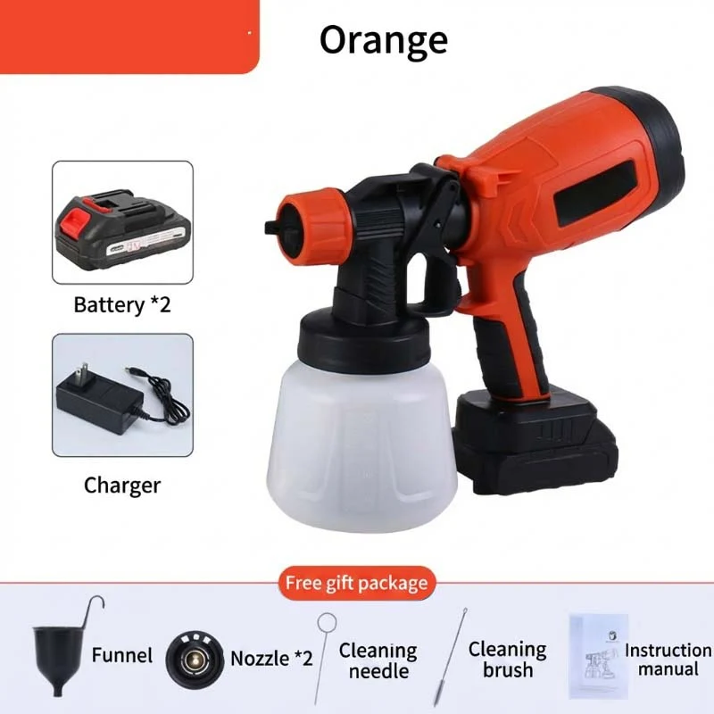 π¨π Cordless paint sprayer β 2 batteries, versatile, for painting & gardening! - Image 17