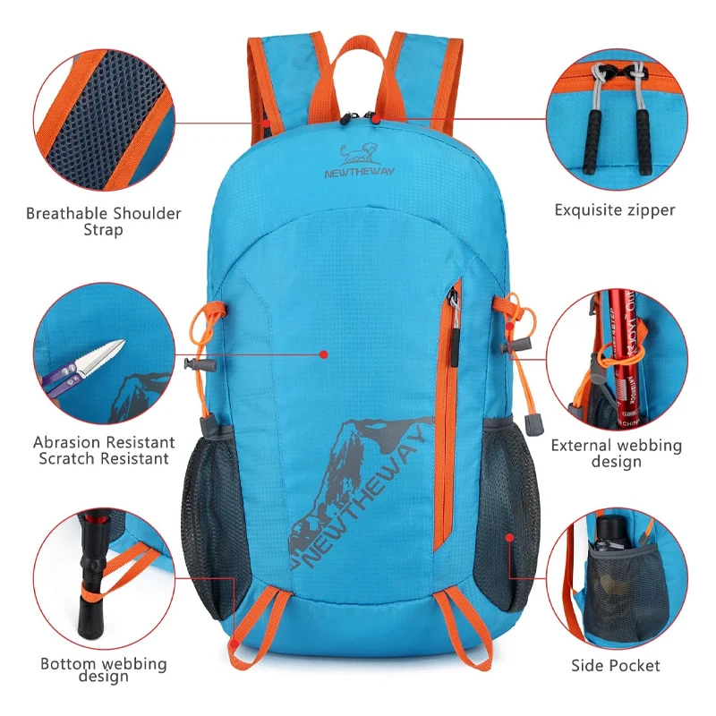 Foldable Waterproof Camping Backpack - Image 3