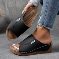 Alternative view of 💥Hot Sale🔥Women's Casual Wedge Slide Sandals