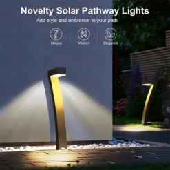 Alternative view of 🔆 50% OFF NOW! 💡 Creative Waterproof Solar Path Lights – Modern 7-Shape Design, High-Efficiency Solar & All-Weather Durable ✨