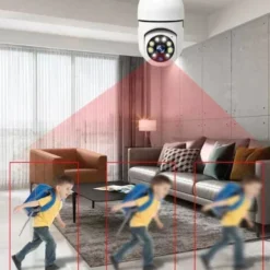 Alternative view of 💡【Wireless WiFi Light Bulb Camera】— Turn it off and it's a light bulb; turn it on and it's your personal security guard—a guardian hidden within the light! 🔒✨