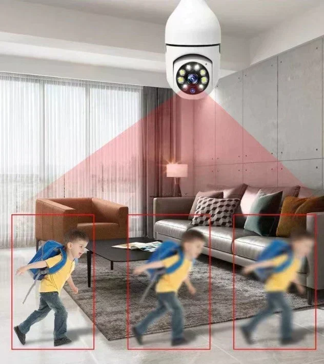 💡【Wireless WiFi Light Bulb Camera】— Turn it off and it's a light bulb; turn it on and it's your personal security guard—a guardian hidden within the light! 🔒✨ - Image 2